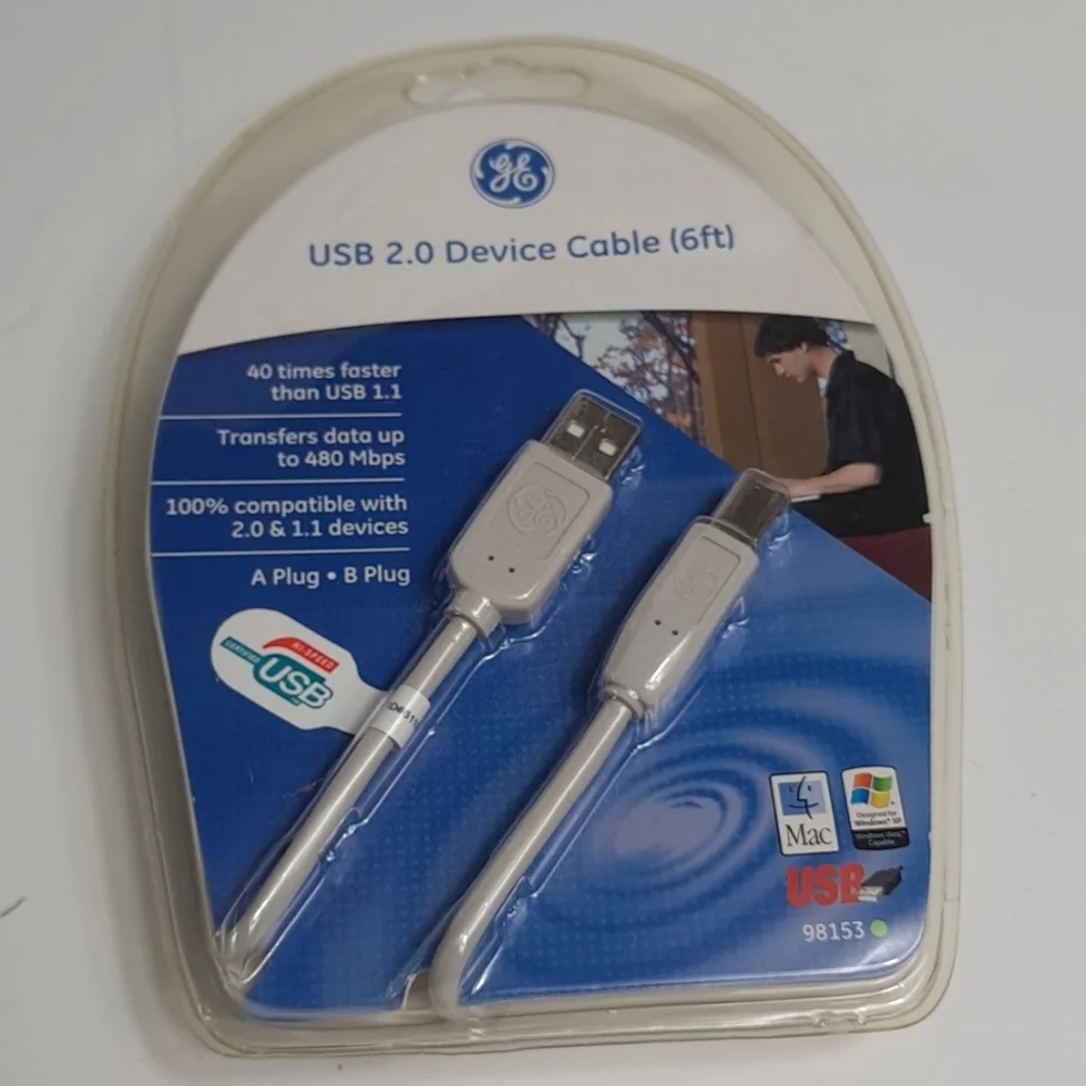 USB 2.0 DEVICE CABLE 6 FT